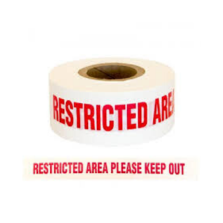 Restricted Area Tape