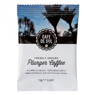 Cafe de Sol Special Blend Plunger Coffee Packs, 15gm