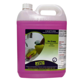 Go Crazy - acid-based foaming shower cleaner 5L