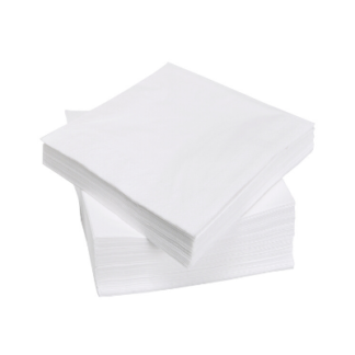 2-Ply White Dinner Napkins