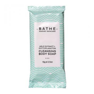 Bathe Marine Skincare 15g Cleansing Body Soap- Wrapped